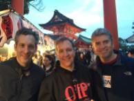 Brandon Garret, Mark Godsey and Justin Brooks, three representatives from the U.S.