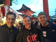 Brandon Garret, Mark Godsey and Justin Brooks, three representatives from the U.S.